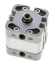 ISO 21287 Compact Double Acting Cylinder 32-5mm - Magnetic