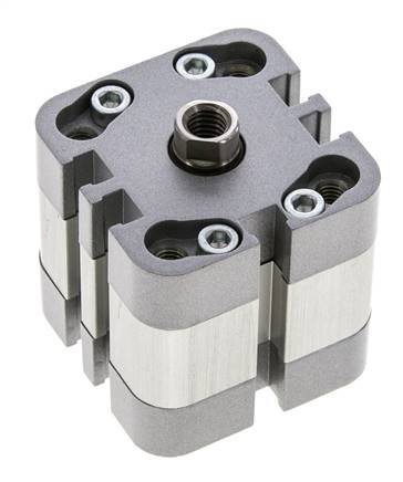 ISO 21287 Kompakter doppeltwirkender Zylinder 32-5mm - Magnetisch