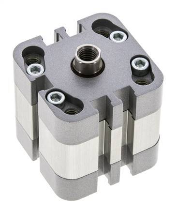 ISO 21287 Kompakter doppeltwirkender Zylinder 32-5mm - Magnetisch