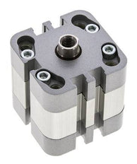 ISO 21287 Kompakter doppeltwirkender Zylinder 32-5mm - Magnetisch