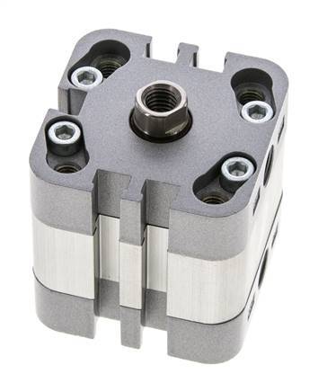 ISO 21287 Kompakter doppeltwirkender Zylinder 32-5mm - Magnetisch