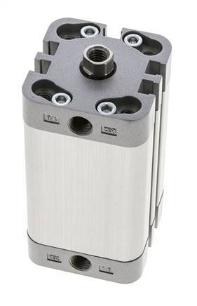 ISO 21287 Compact Double Acting Cylinder 32-50mm - Magnetic