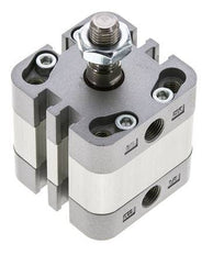 ISO 21287 Doppeltwirkender Kompaktzylinder 32-5mm - Magnetisch - Außengewinde