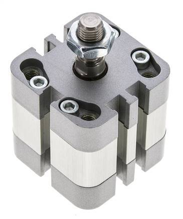 ISO 21287 Doppeltwirkender Kompaktzylinder 32-5mm - Magnetisch - Außengewinde