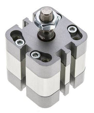 ISO 21287 Doppeltwirkender Kompaktzylinder 32-5mm - Magnetisch - Außengewinde