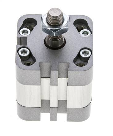 ISO 21287 Doppeltwirkender Kompaktzylinder 32-5mm - Magnetisch - Außengewinde