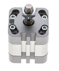 ISO 21287 Doppeltwirkender Kompaktzylinder 32-5mm - Magnetisch - Außengewinde