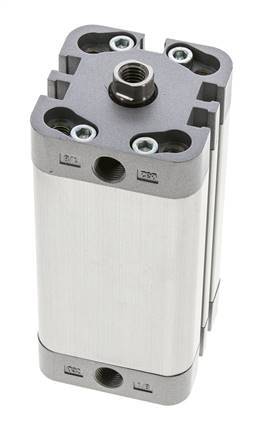 ISO 21287 Kompakter doppeltwirkender Zylinder 32-60mm - Magnetisch