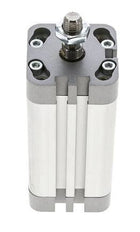 ISO 21287 Doppeltwirkender Kompaktzylinder 32-60mm - Magnetisch - Stange mit Außengewinde