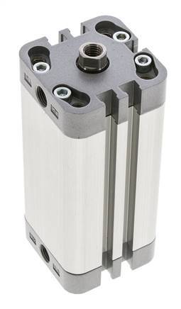 ISO 21287 Kompakter doppeltwirkender Zylinder 32-70mm - Magnetisch