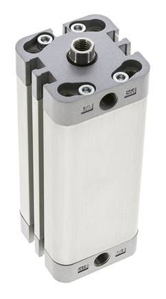 ISO 21287 Compact Double Acting Cylinder 32-80mm - Magnetic