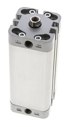 ISO 21287 Kompakter doppeltwirkender Zylinder 32-80mm - Magnetisch