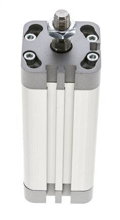 ISO 21287 Kompakter doppeltwirkender Zylinder 32-80mm - Magnetisch - Stange mit Außengewinde
