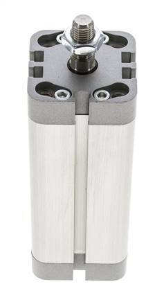 ISO 21287 Kompakter doppeltwirkender Zylinder 32-80mm - Magnetisch - Stange mit Außengewinde