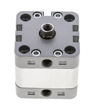 ISO 21287 Kompakter doppeltwirkender Zylinder 40-10mm - Magnetisch