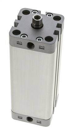 ISO 21287 Kompakter doppeltwirkender Zylinder 40-100mm - Magnetisch