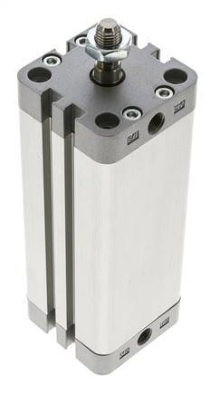 ISO 21287 Kompakter doppeltwirkender Zylinder 40-100mm - Magnetisch - Stange mit Außengewinde