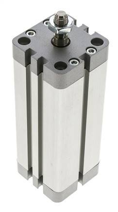 ISO 21287 Kompakter doppeltwirkender Zylinder 40-100mm - Magnetisch - Stange mit Außengewinde