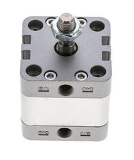 ISO 21287 Compact Double Acting Cylinder 40-10mm - Magnetic - Male Rod