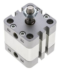 ISO 21287 Compact Double Acting Cylinder 40-10mm - Magnetic - Male Rod