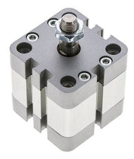 ISO 21287 Doppeltwirkender Kompaktzylinder 40-10mm - Magnetisch - Stange mit Außengewinde