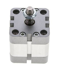 ISO 21287 Doppeltwirkender Kompaktzylinder 40-10mm - Magnetisch - Stange mit Außengewinde