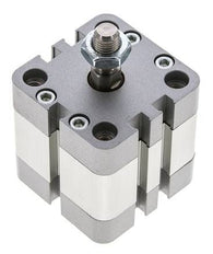 ISO 21287 Doppeltwirkender Kompaktzylinder 40-10mm - Magnetisch - Stange mit Außengewinde