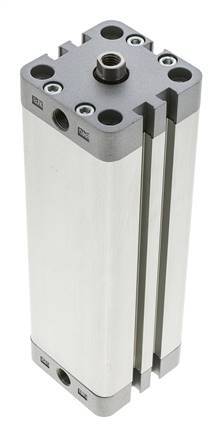 ISO 21287 Kompakter doppeltwirkender Zylinder 40-125mm - Magnetisch