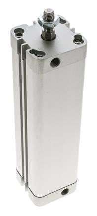 ISO 21287 Compact Double Acting Cylinder 40-150mm - Magnetic - Male Rod