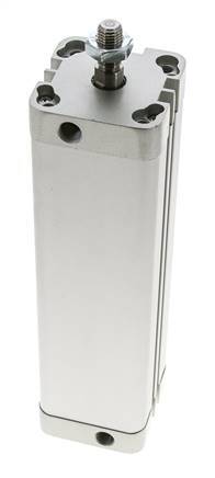 ISO 21287 Compact Double Acting Cylinder 40-150mm - Magnetic - Male Rod