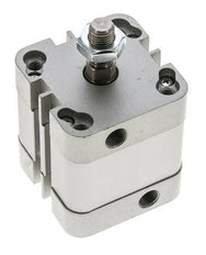 ISO 21287 Doppeltwirkender Kompaktzylinder 40-15mm - Magnetisch - Außengewinde