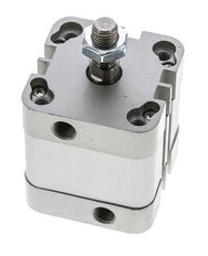 ISO 21287 Doppeltwirkender Kompaktzylinder 40-15mm - Magnetisch - Außengewinde