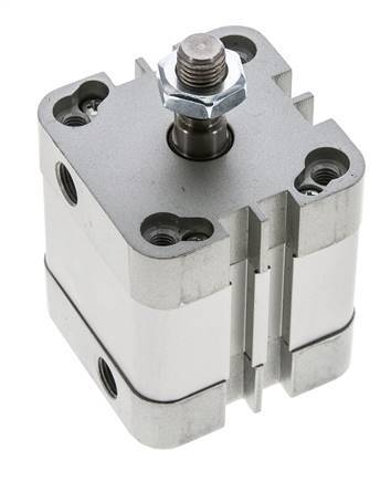 ISO 21287 Doppeltwirkender Kompaktzylinder 40-15mm - Magnetisch - Außengewinde
