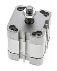 ISO 21287 Doppeltwirkender Kompaktzylinder 40-15mm - Magnetisch - Außengewinde