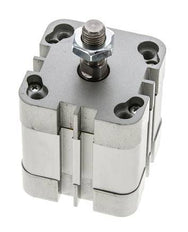 ISO 21287 Doppeltwirkender Kompaktzylinder 40-15mm - Magnetisch - Außengewinde