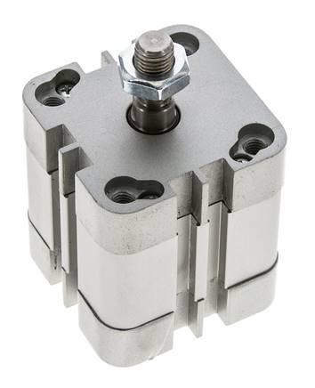 ISO 21287 Doppeltwirkender Kompaktzylinder 40-15mm - Magnetisch - Außengewinde