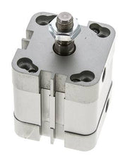 ISO 21287 Doppeltwirkender Kompaktzylinder 40-15mm - Magnetisch - Außengewinde