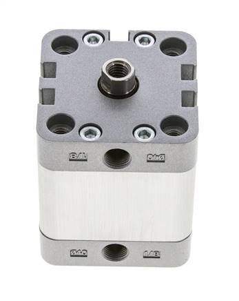 ISO 21287 Compact Double Acting Cylinder 40-20mm - Magnetic