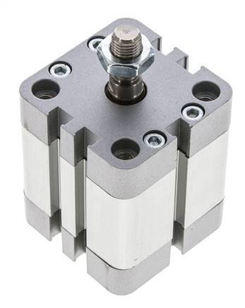 ISO 21287 Doppeltwirkender Kompaktzylinder 40-20mm - Magnetisch - Stange mit Außengewinde