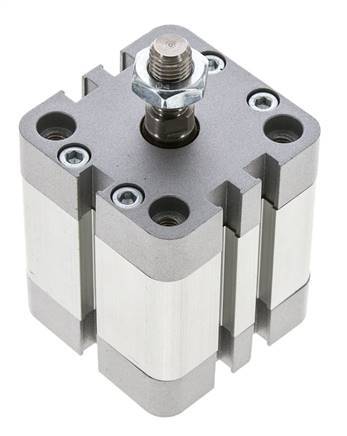 ISO 21287 Doppeltwirkender Kompaktzylinder 40-20mm - Magnetisch - Stange mit Außengewinde