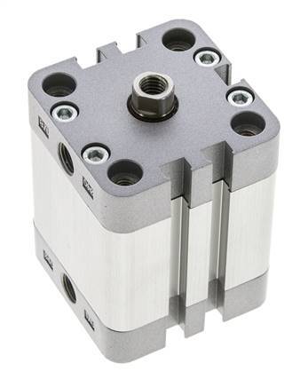 ISO 21287 Kompakter doppeltwirkender Zylinder 40-25mm - Magnetisch