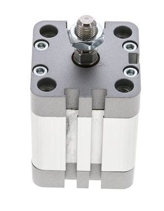 ISO 21287 Compact Double Acting Cylinder 40-25mm - Magnetic - Male Rod