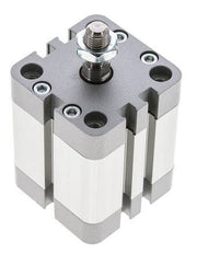 ISO 21287 Kompakter doppeltwirkender Zylinder 40-25mm - Magnetisch - Stange mit Außengewinde