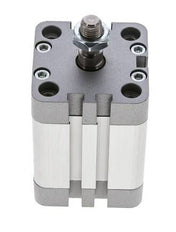 ISO 21287 Doppeltwirkender Kompaktzylinder 40-30mm - Magnetisch - Stange mit Außengewinde