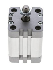ISO 21287 Doppeltwirkender Kompaktzylinder 40-30mm - Magnetisch - Stange mit Außengewinde