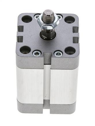 ISO 21287 Kompakter doppeltwirkender Zylinder 40-40mm - Magnetisch