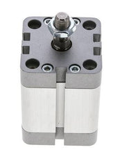 ISO 21287 Kompakter doppeltwirkender Zylinder 40-40mm - Magnetisch