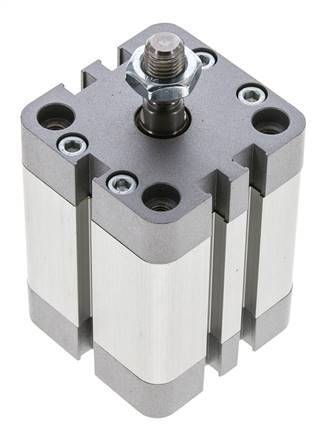 ISO 21287 Kompakter doppeltwirkender Zylinder 40-40mm - Magnetisch