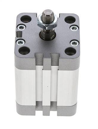 ISO 21287 Kompakter doppeltwirkender Zylinder 40-40mm - Magnetisch