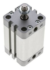 ISO 21287 Doppeltwirkender Kompaktzylinder 40-40mm - Magnetisch - Stange mit Außengewinde